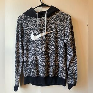 Nike Sweater Hoodie Womens Medium Grey